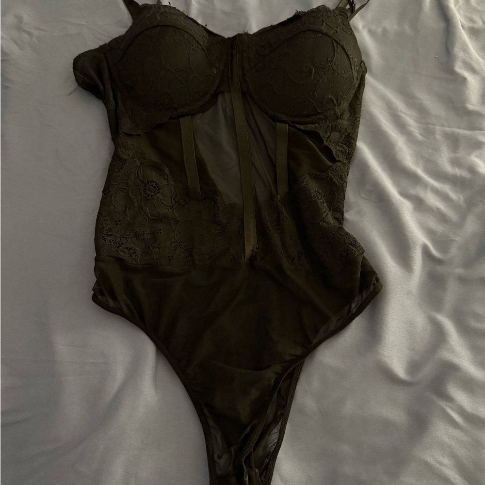 Black Lace Bodysuit